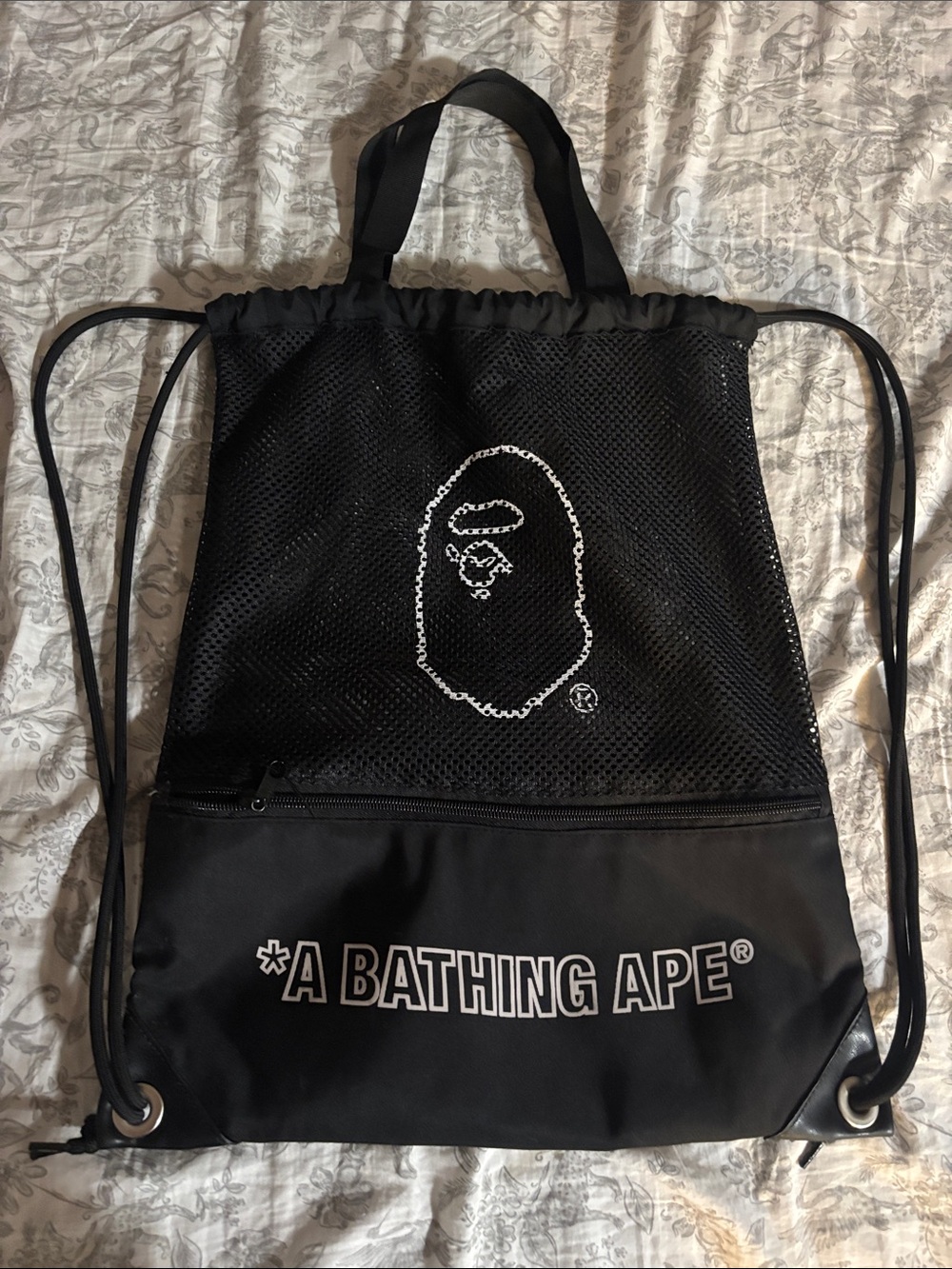 Bape Drawstring Backpack